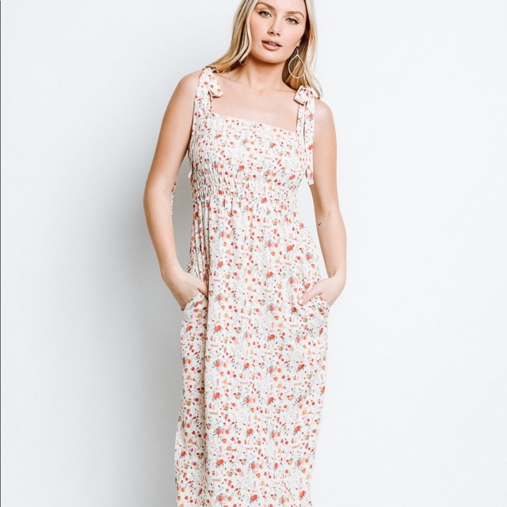 Monte brand flower dress